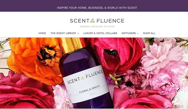 Visit Scentfluence.com for retail, home scenting scents and diffusers